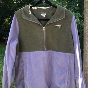 LL Bean Half zip